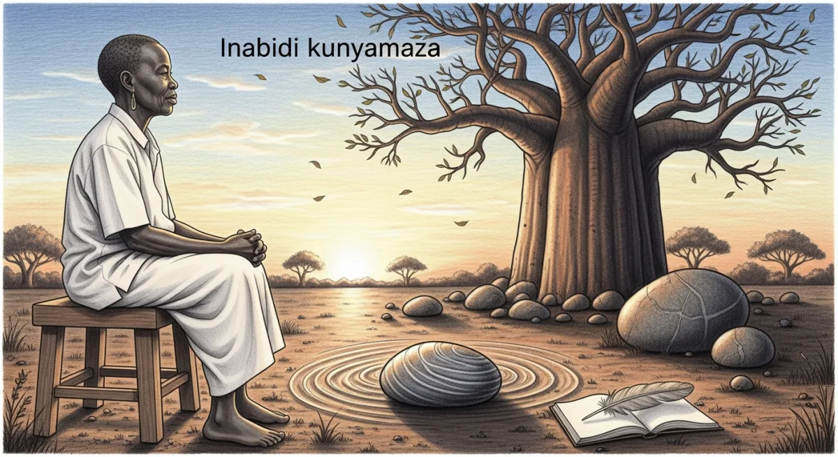 Inabidi Kunyamaza