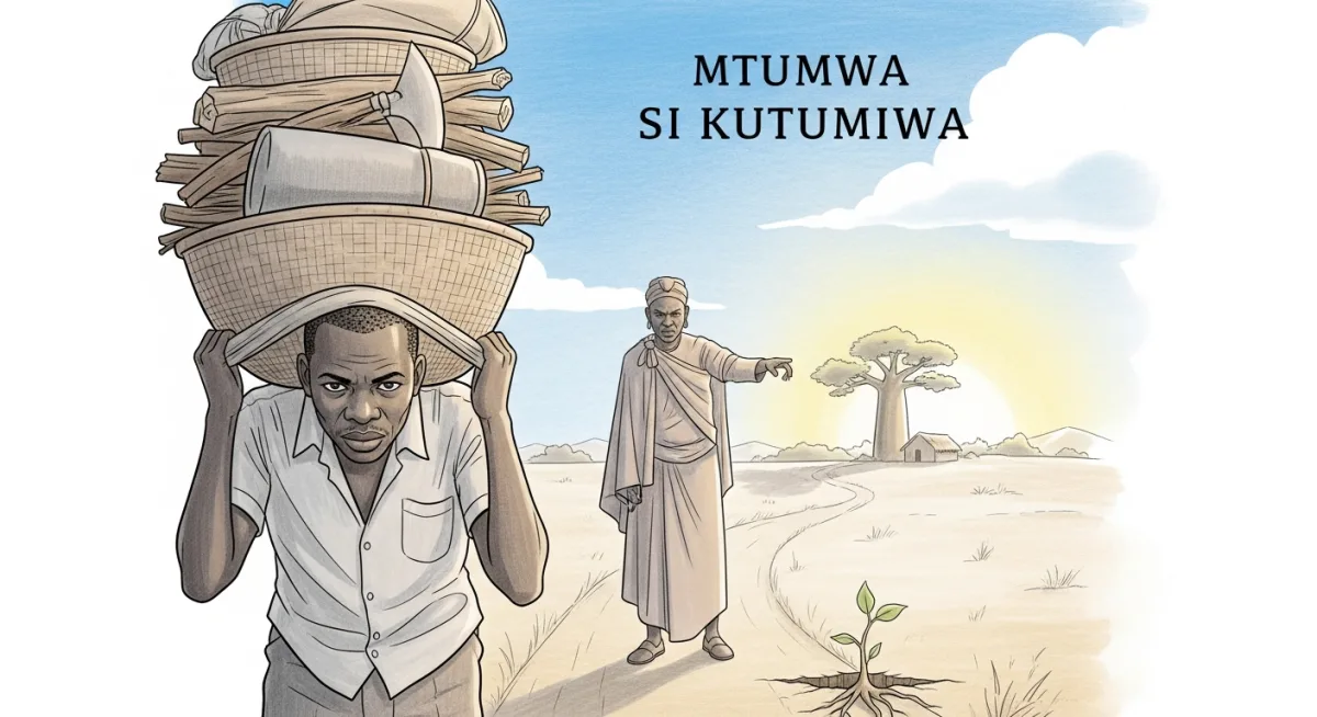 Mtumwa Si Kutumiwa
