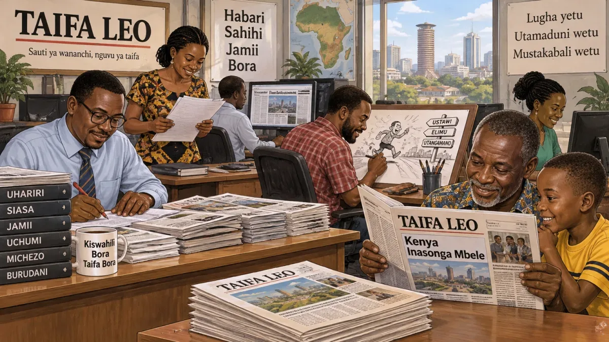 Pongezi Taifa Leo